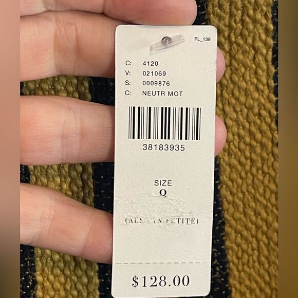 Anthropologie x Eva Franco Striped Pencil Skirt. NWT.   8 - Picture 9 of 10